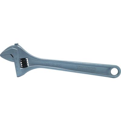 TRUSCO Wide Adjustable Wrench, 15° Type, 200mm, TWM15-200