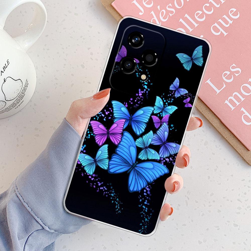 For Honor 200 Lite Case For Honor200Lite Cover Shockproof Clear Soft Silicone Phone Case on Huawei Honor 200 Lite Fashion Funda