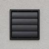 Wall Vent Cover with Screen Mesh Outdoor Louvered Grille External for Kitchen