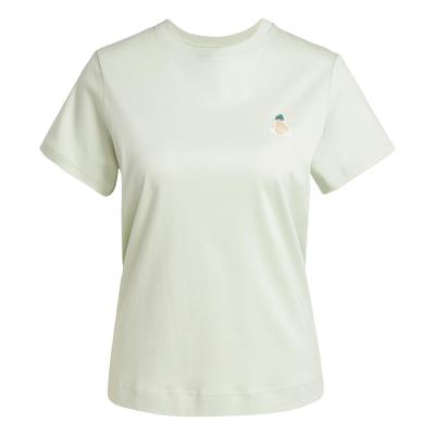 Short Sleeve CAT Graphic JVJ25 Linen Green T-Shirt Women's (JM4449)