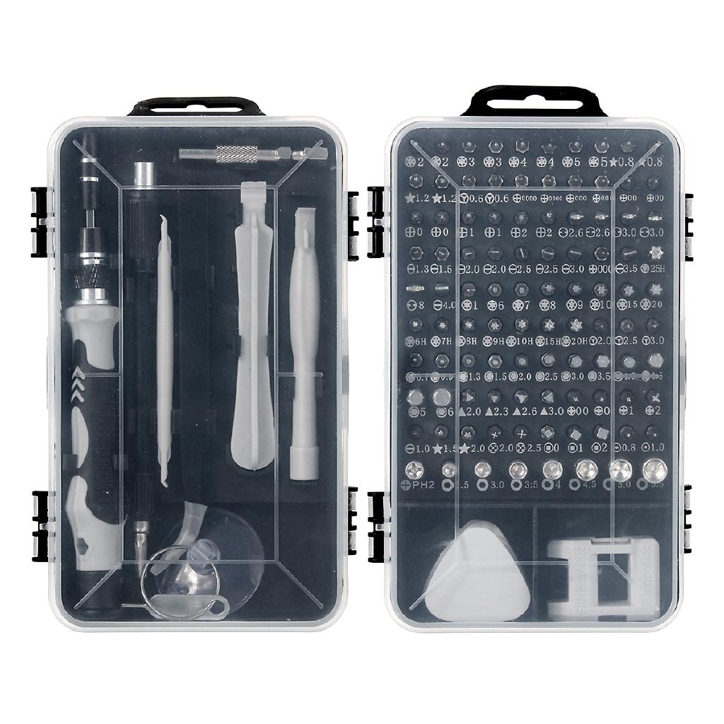 Multi-Präzisions-Schraubendreher-Set 115 in 1 Computer PC Mobiltelefon Gerät Heimreparatur Handwerkzeuge Mini-Schraubendreher-Set Neu