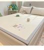 Class A Summer Cartoon Ice Bean Cooling Bed Sheet Set, Machine Washable, Breathable & Air-Conditioned, Three Pieces.