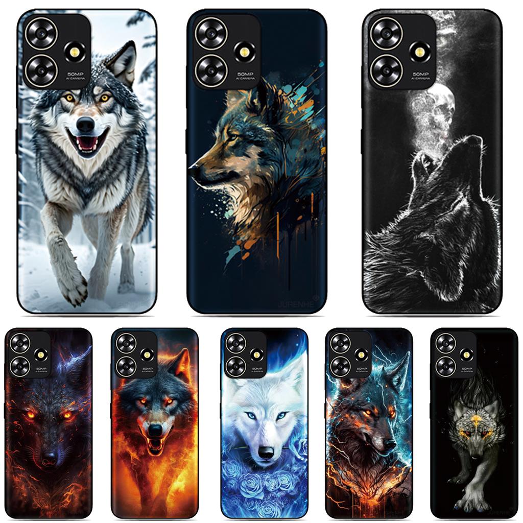 Wolf Animal Phone Case For Oukitel C69 C3 C2 C68 C62 C61 C57s C57 C58 P1 C1 Pro C59 C53 C51 C50 C38 C36 C35 C21 WP50 Cover