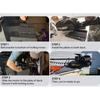 Simple Install Quick Release Fishing Motor Bracket Supports Hand Or Foot Control Operation On Boats