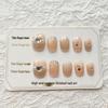 Crystal Shell Wearable Nails: Flashy Handmade Manicure with Pure Desire False Nail Patches
