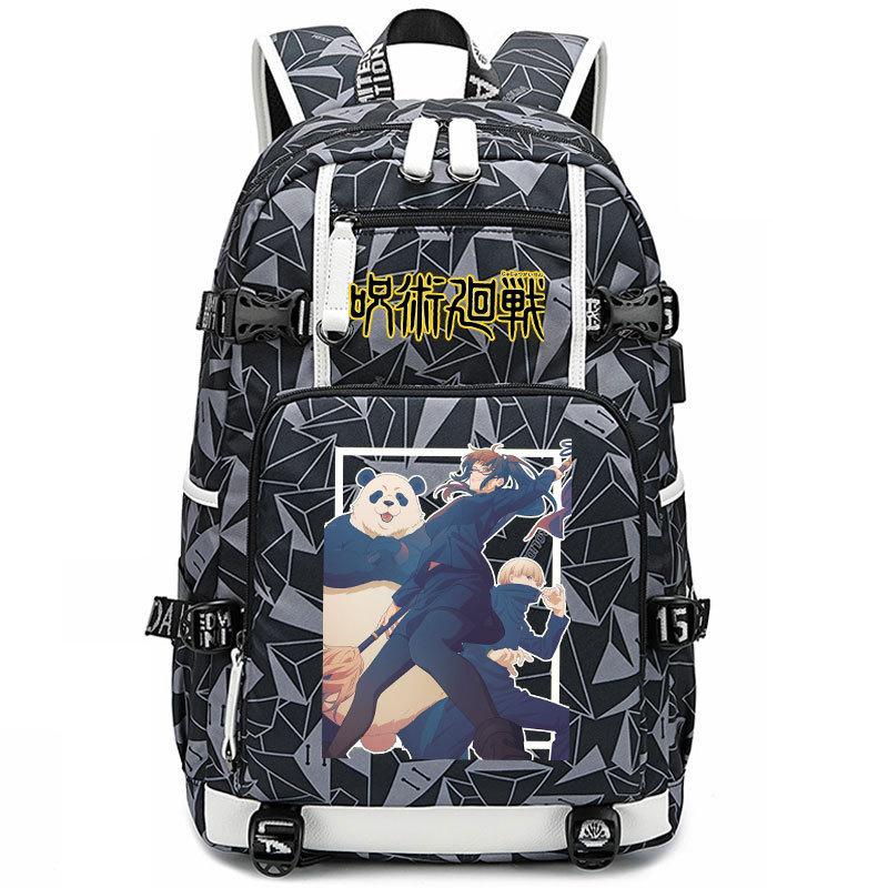 Bag Anime Peripheral Five Wushu Second Dimensional Backpack for Junior High School Students and Elementary School Students Large Capacity Backpack