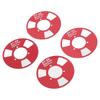   Reel to Reel Cassette Retro Blank Metal Reel Cassette Tape with 4 Reels 2 Wheel for Music Recording