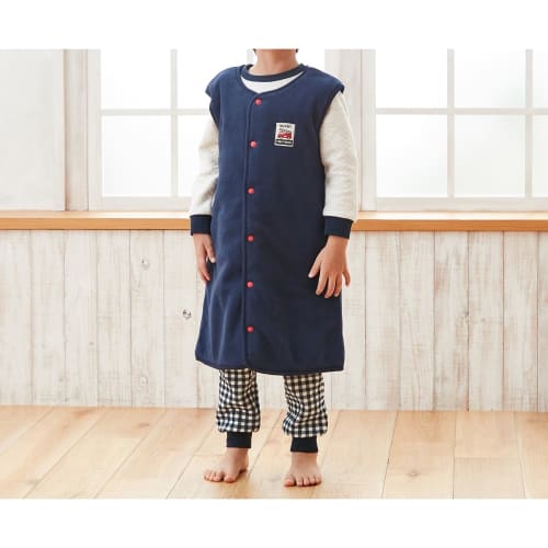Belle Maison Sleeper Boys Girls Warm Double Sided Fleece Navy 120-130