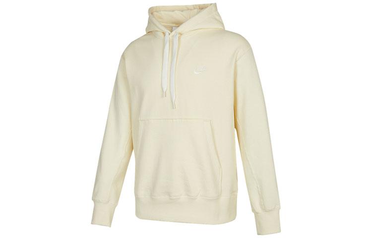 Nike Sweatshirts Men s Ivory Hooded Moderate Other DA0024-113 XL