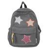 Zaino in velluto a coste, grande capacità, zaino, borsa da scuola, studente delle superiori, studente delle medie, borsa tesoro, piccolo, fresco, tinta unita