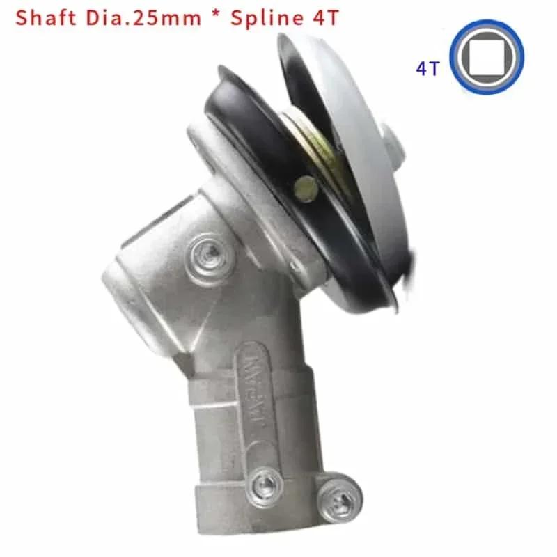 GEAR HEAD CASING SHAFT DIA. 25MM 25.4MM 1" SPLINE 4T 7T 9T 10T COMPLETE WOKING CASE BOX GRASS STRIMMER BRUSHCUTTER TRIMMRE Etc.