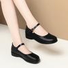 Flat-soled single shoes, women's spring and autumn models, soft soles are comfortable, women's shoes are not tired, work shoes