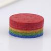 1Pc Rainbow Billiard Tip Replacement Pool Cue Tip For Snooker Sports Outdoor 6 Layers Hardness Snooker Tips Head Accessories