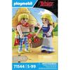 PLAYMOBIL 71544 Tragicomix et Falbala, Personnages d'Astérix, 14 pièces, Dès 5 ans
