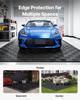 Transition Edge Kit, 11-Piece, Durable Straight Garage Floor Edging, PP Material, Easy Installation, Edge Protection for Wet Area Restaurant Pool,