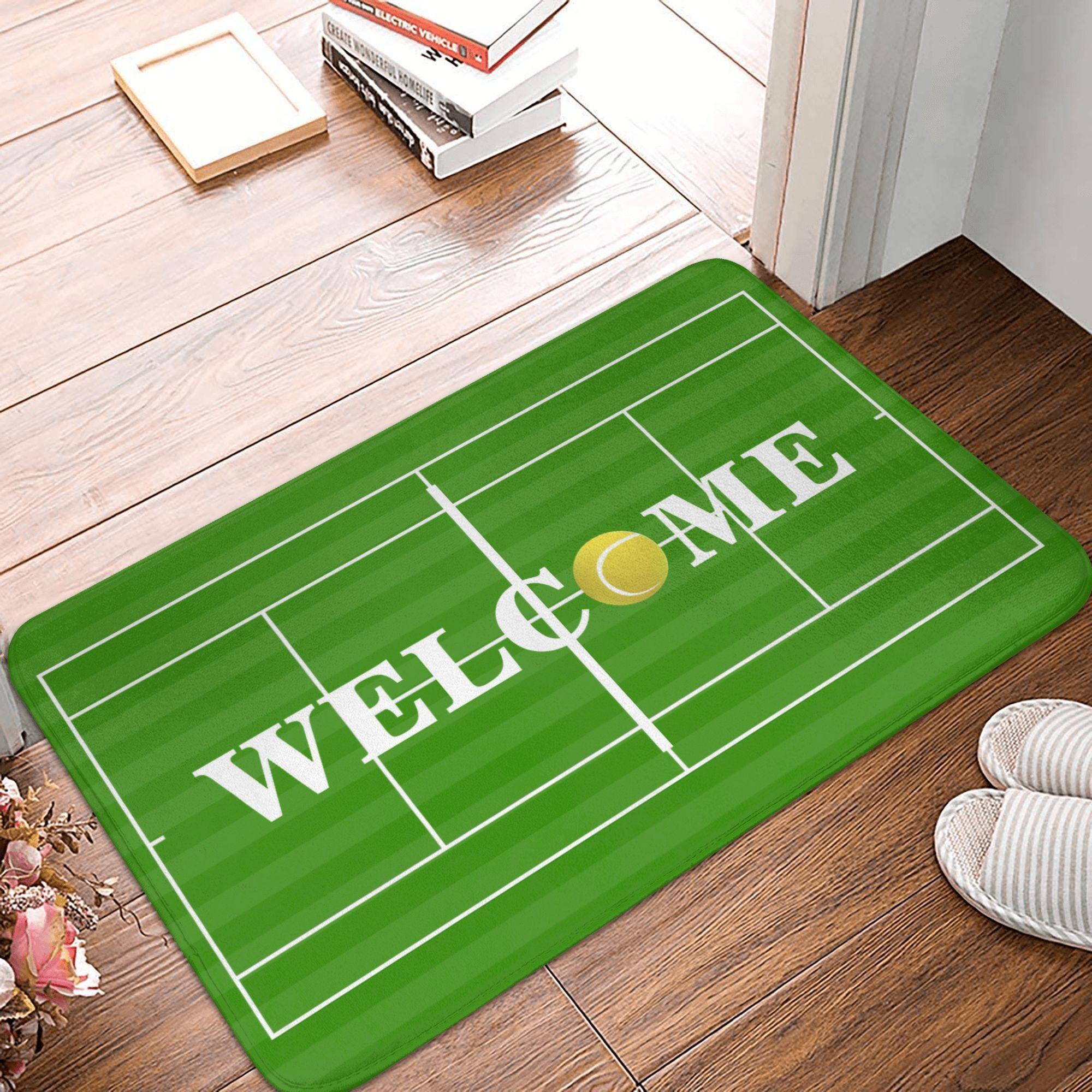 This Is My Happy Palace Baseball Doormat Mat Anti-Slip Bathroom Kitchen Garage Rug Carpet 40cm x 60cm