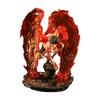 One Piece Ace Wiedergeboren im Feuer mit Luffy & Sabo Figurenmodell Ornament