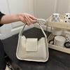 2025 New Casual Simple Trend Single Shoulder Armpit Bag Simple Fashion Small Square Bag Fashion Temperament Bag