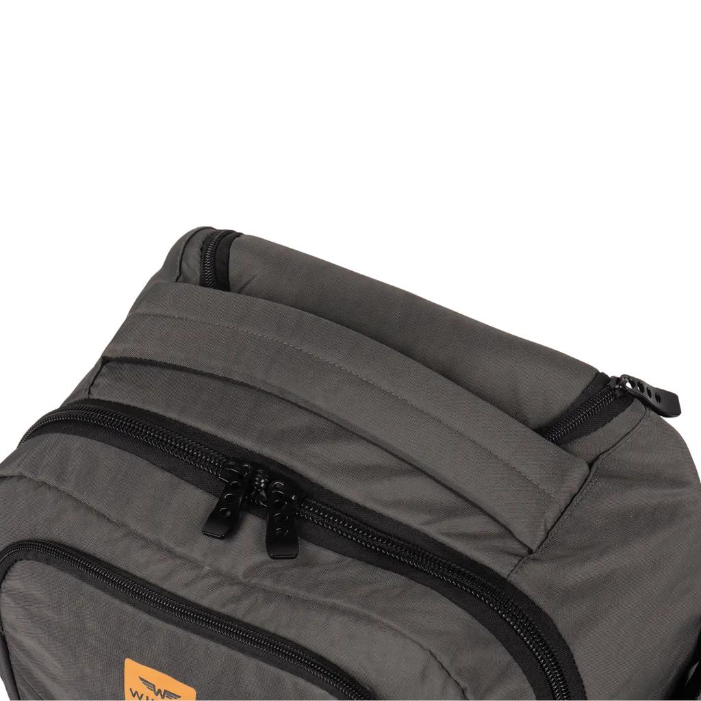 Wings Backpack With Wheeled Bag Function Turnstone 1816 Dark Grey