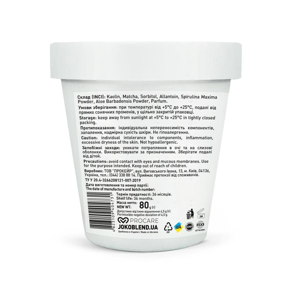Matcha Facetox Maske Joko Blend 80 g