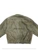 Handgemachte Damen Grün Echt Weiche Reine Wildlederjacke Biker Casual Classy