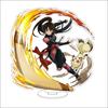 Anime Inuyasha Acrylic Stand Standing Set with Kagome and Sango Cute Cosplay Accessories Desk Decorations Toy for Gift