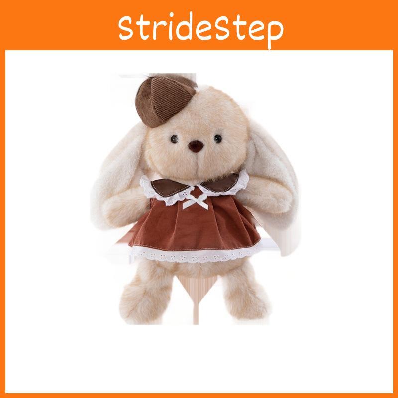 Rabbit Soft Childrens Plush Toy With Dress And Hat Decoration For Gift Birthday