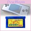 Cartucho de Jogo Gba 369 em 1 para Game Boy Advance Design Compacto Sem Recurso de Salvar Bateria