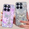 Flower Butterfly Luxury Girly Fashion Casing For Motorola Edge 70 Moto X70 Air Phone Case Soft Slim Silicone TPU Back Cover