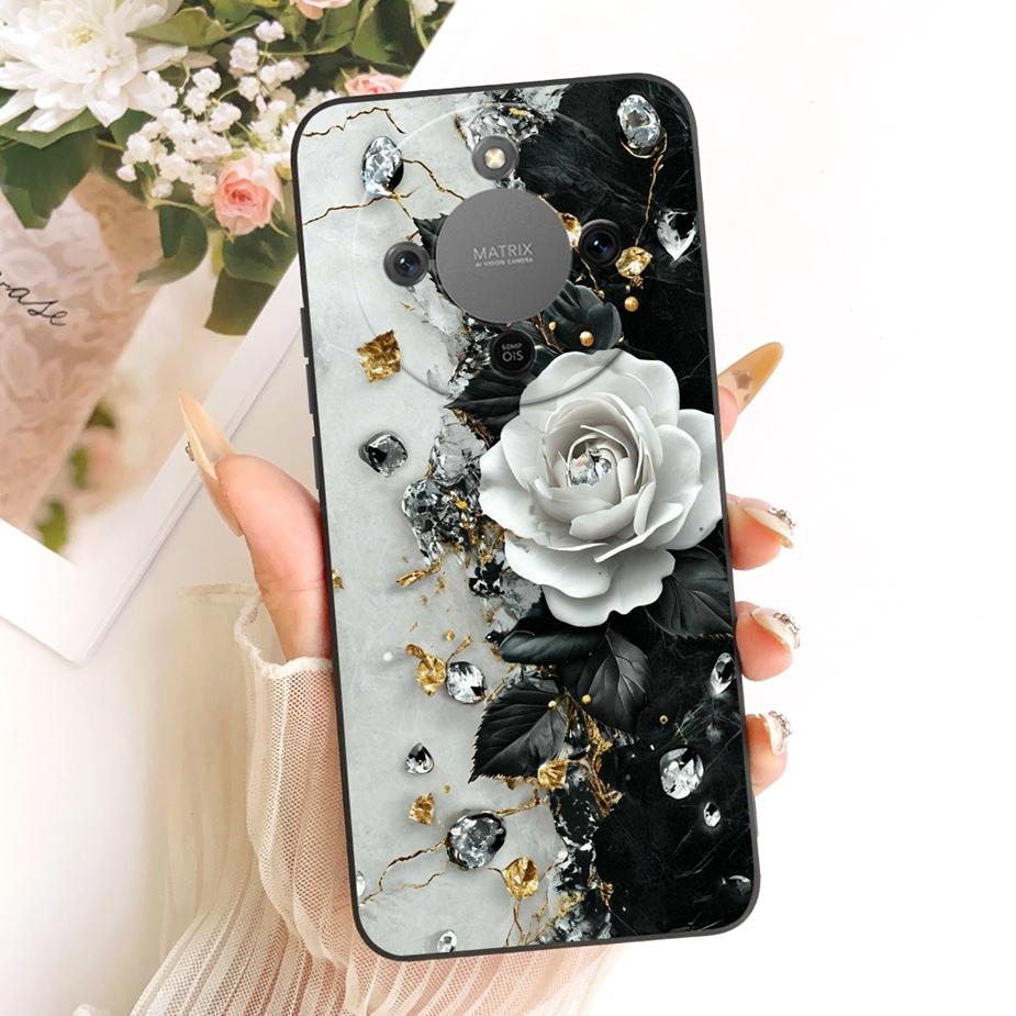 For Honor X9d Case Magic8 Lite Cute Fashion Cartoon Cover Soft TPU Phone Case For Honor Magic 8 Lite X 70 HonorX9d HonorX70 Bags