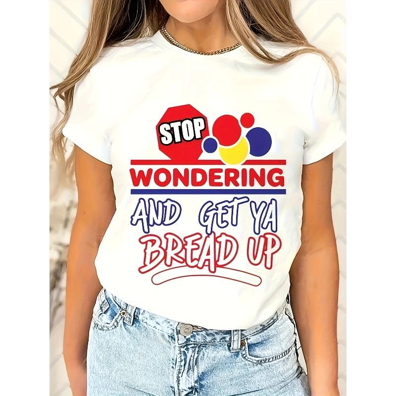 Европейский размер Большой размер - Модная женская оверсайз футболка S