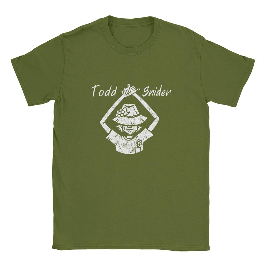 Todd Snider  100% Cotton T-Shirt For Men's Summer  Y2K Fun T Shirts O-Neck Harajuku Tee Shirt Oversized Pattern Tops