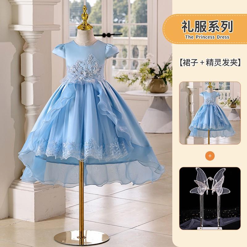Mädchen Prinzessin Schönheitswettbewerb Kleid Kinder Formelles Kleid Kleinkind Teenager Hochzeitsparty Abschlussball
