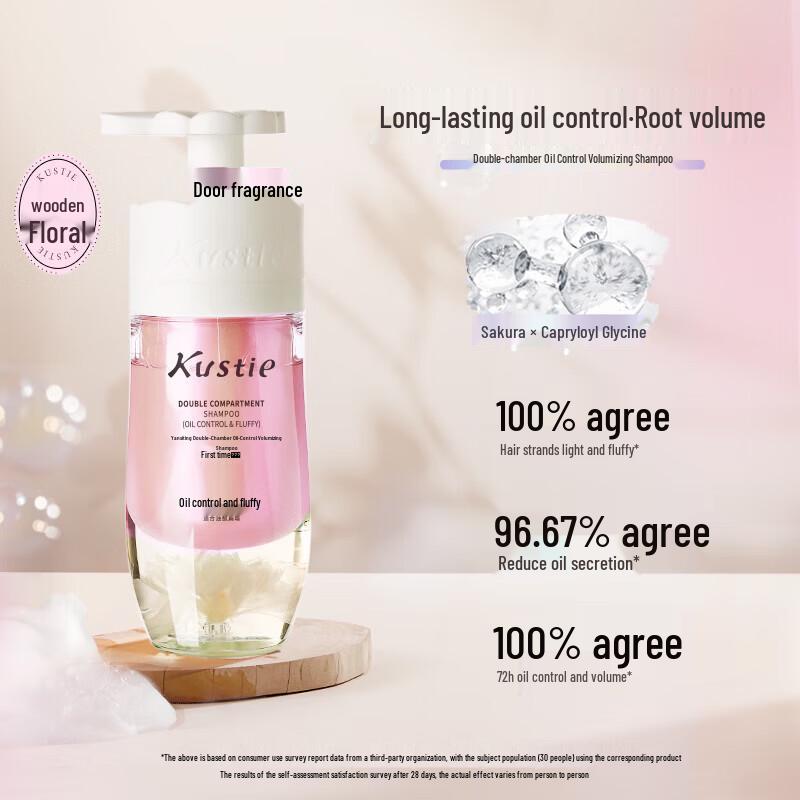 

Kustie Cherry Blossom Dual-Chamber Shampoo