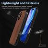 For iPhone 17 Case Protective PU Leather Covered TPU Phone Shell