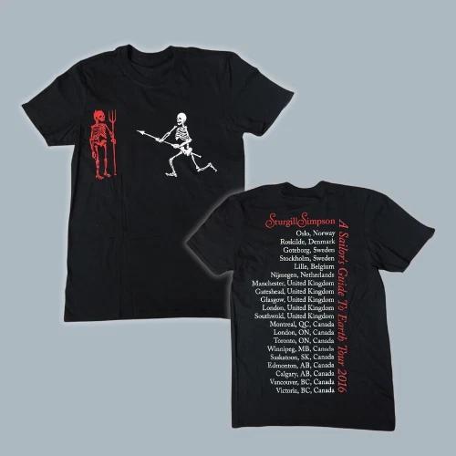 New Rare Sturgill Simpson T-Shirt Retro Vintage Tour 2017 Unisex Shirt 6D596 2XL