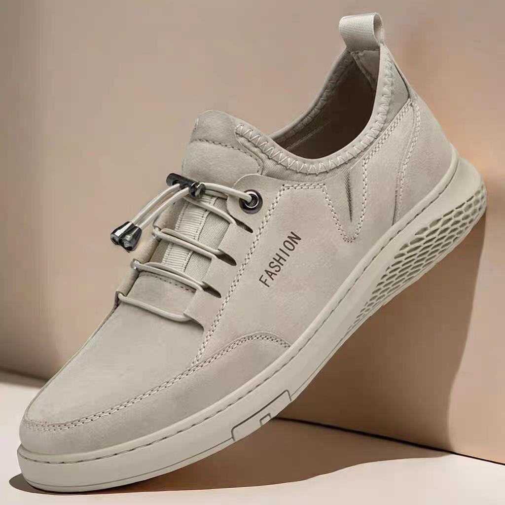 

Broken size autumn soft-soled casual shoes matte leather shoes breathable sports board shoes 45 [standard leather shoe size]