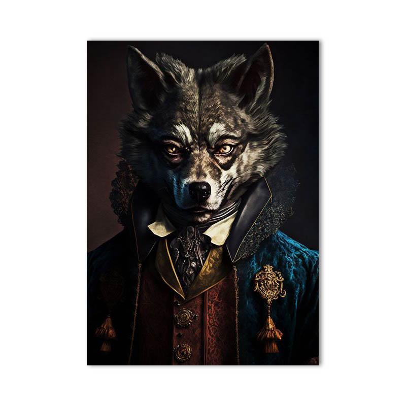 

Современные животные Лев Тигр Собака Медведь холст картины постеры и принты настенные художественные картины для гостиной украшения дома 50x70cm No Framed