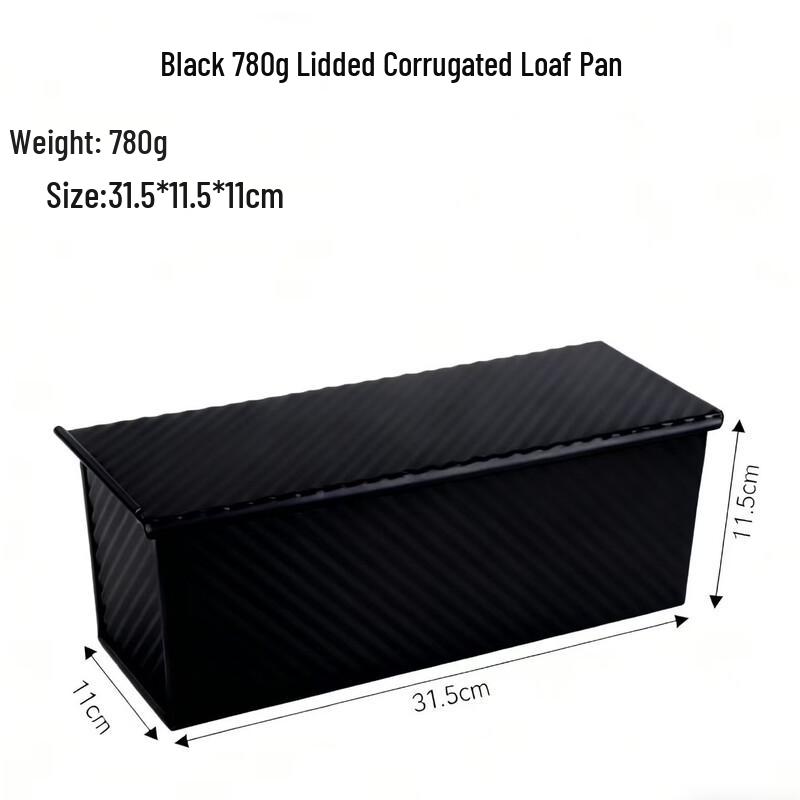 MDNG Carbon Steel Non-Stick Toast Bread Mold with Lid