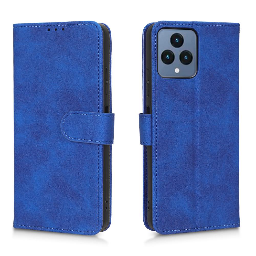 T-Mobile Revvl 6 5G Flip Leather Wallet Case with Card Slot Holder