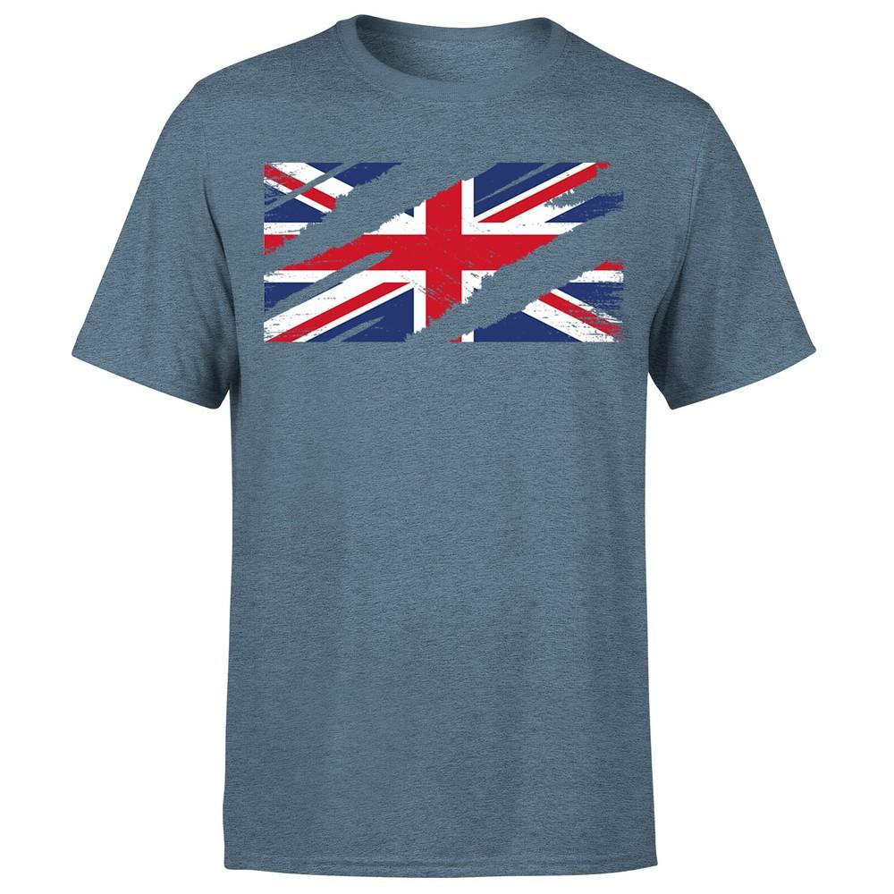 Torn Union Jack Flag TShirt Funny Country British Football Unisexs T ShirtOrP1A