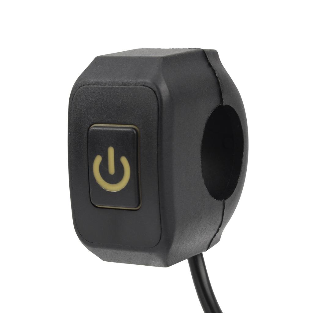 Motocross Accessories Universal Self-Lock Motorcycle Switch 12V LED Handlebar Mount Button For Pit Dirt Bike Waterproof KG-068