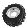 Tire with Hub 16 X 6.50‑8 Inches Integrated Installation Tire for ATV UTV Kart Farm Vehicle Lawn Mower