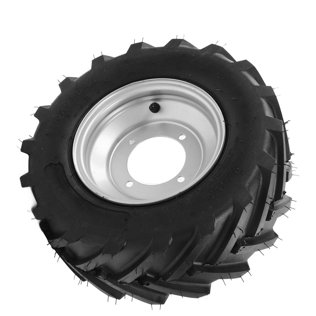 Tire with Hub 16 X 6.50‑8 Inches Integrated Installation Tire for ATV UTV Kart Farm Vehicle Lawn Mower