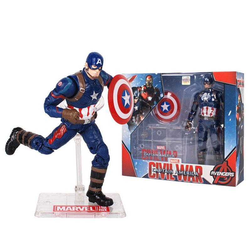 Figura Coleccionable de Superhéroe Marvel con Articulaciones Móviles y Base de 6.7 Pulgadas de Altura