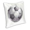 Soccer Ball Football Sports Watercolor Pillowcase Printing Polyester Cushion Cover Decoration Pillow Case Cover Home 4545cm