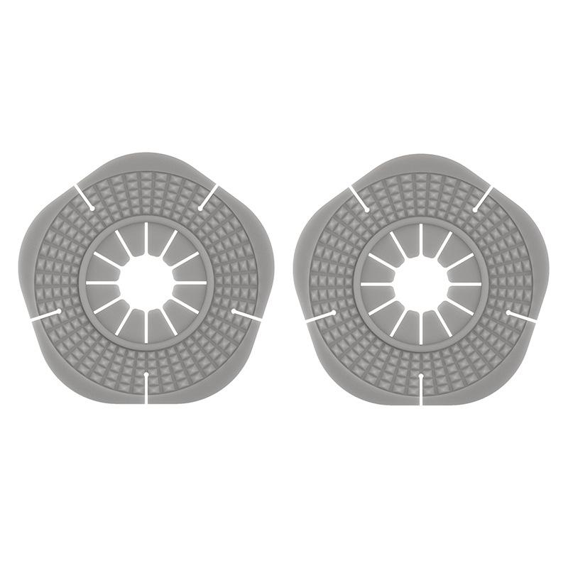 Car Wiper Hole Protective Cover, Dustproof, Waterproof, Anti-Leaf Fall, Wiper Shaft Protective Cover серый