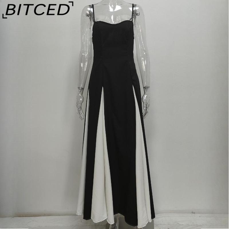 BITCED Women's Fashionable Evening Gown Dress: Elegant, Sensual, Backless, Figure-Hugging