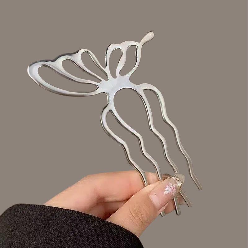 Elegant U-shaped Tassel Hairpin: Versatile Ancient Style Accessory for Updos