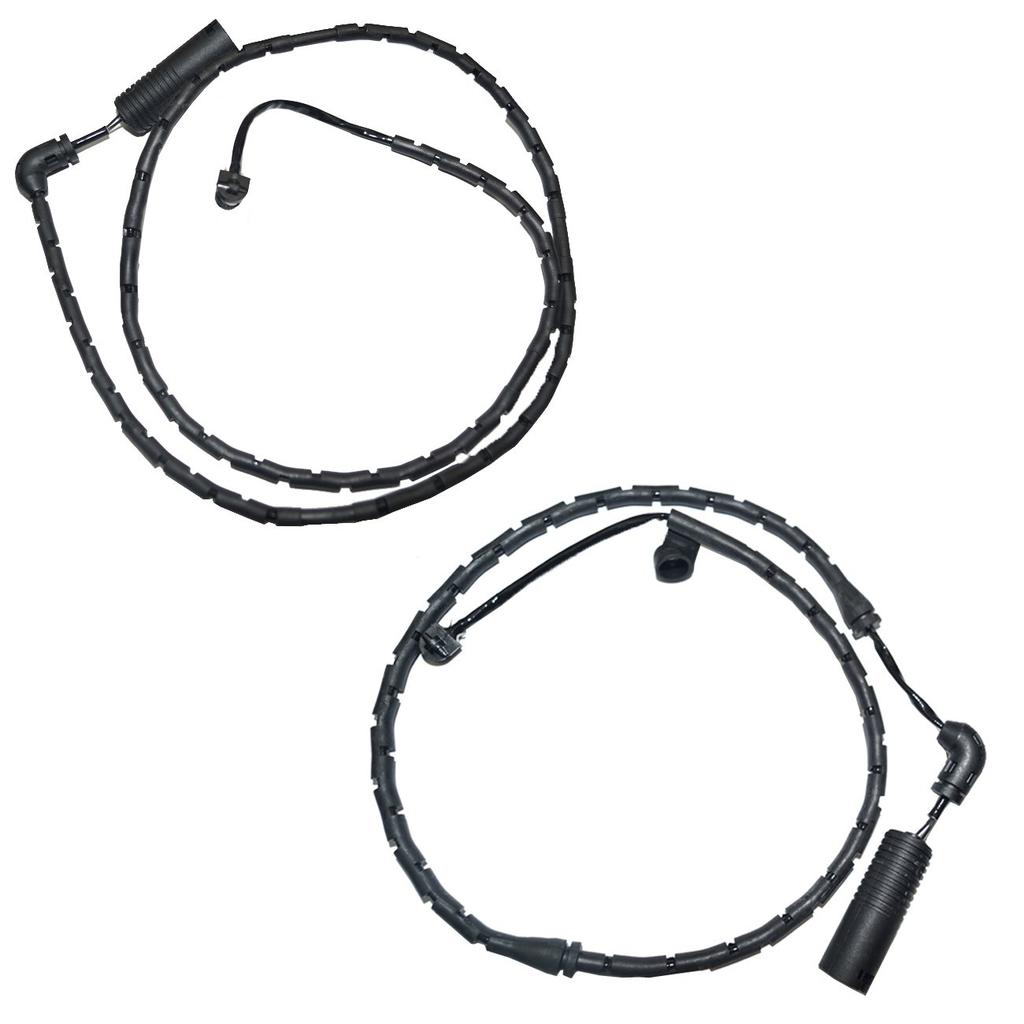 Bapmic Vorne 34353411756 + 34353411757 Hinten Bremsbelagverschleißsensor Kompatibel mit BMW E83 X3 2004-2010, L6 2.5L 3.0L, Satz mit 2